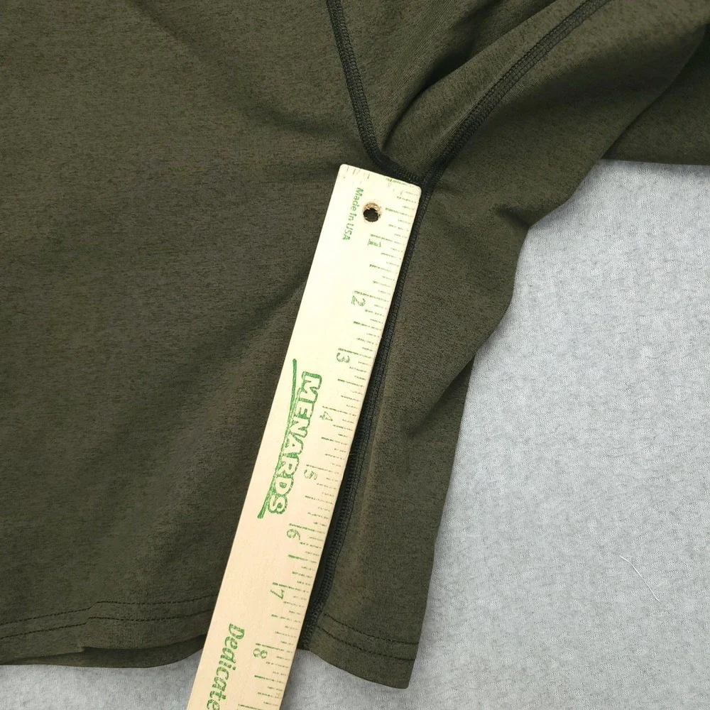 NOBULL Shorts Mens M Green Stretch Zip Pocket Running Training Athletic Gym‎